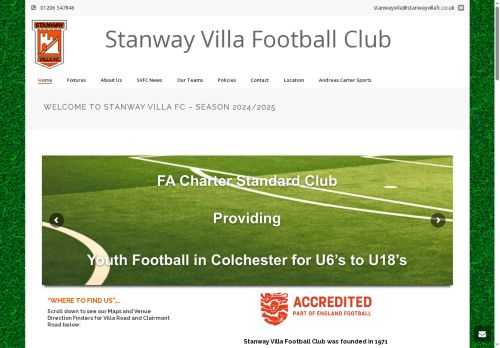 stanwayvillafc.co.uk capture - 2025-05-07 08:34:38