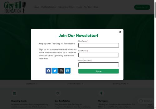 thegreghillfoundation.org capture - 2025-05-07 09:52:58