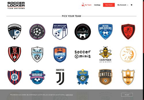 myuniformsoccerlocker.com capture - 2025-05-07 10:00:09