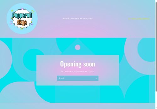 pepperedskyeboutique.com capture - 2025-05-07 10:20:13