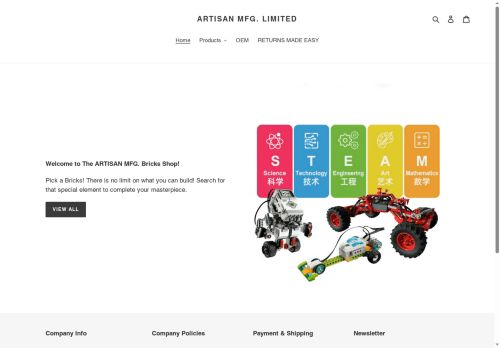 artisanmfg.ltd capture - 2025-05-07 10:58:48