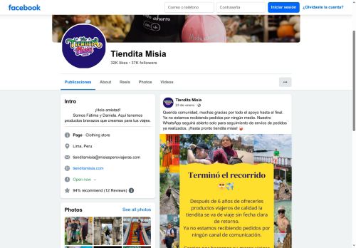 tienditamisia.com capture - 2025-05-07 11:24:05