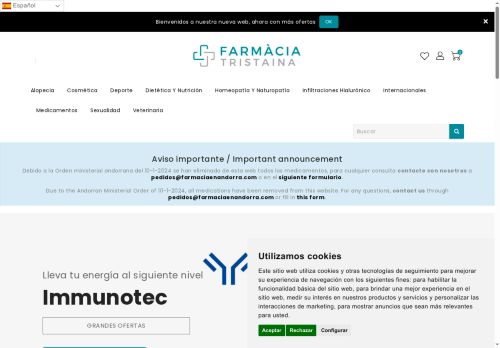 farmaciaenandorra.com capture - 2025-05-07 11:57:38