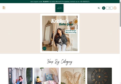 alaayadecor.com capture - 2025-05-07 13:08:54