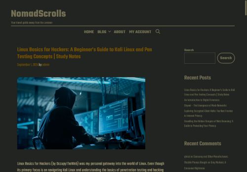 nomadscrolls.net capture - 2025-05-07 14:25:53