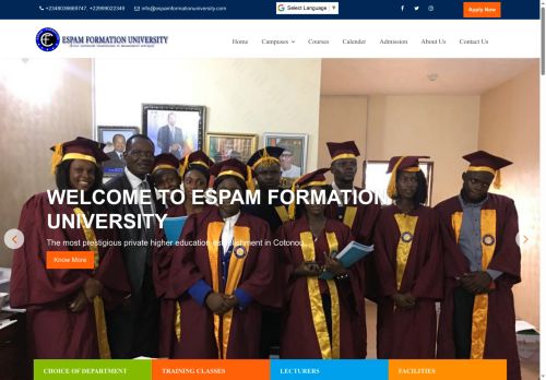 espamformationuniversity.com capture - 2025-05-07 17:42:52