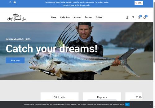 imshandmadelures.com capture - 2025-05-07 17:59:50