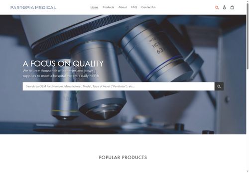 partopiamedical.com capture - 2025-05-07 18:04:22