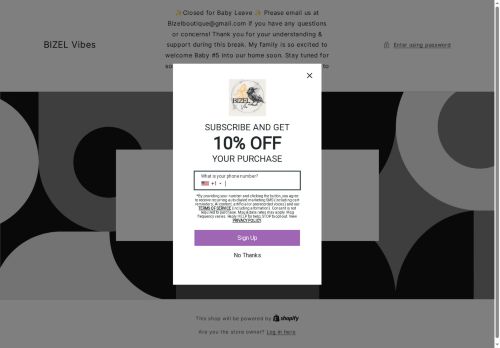 bizelboutique.com capture - 2025-05-07 18:43:31