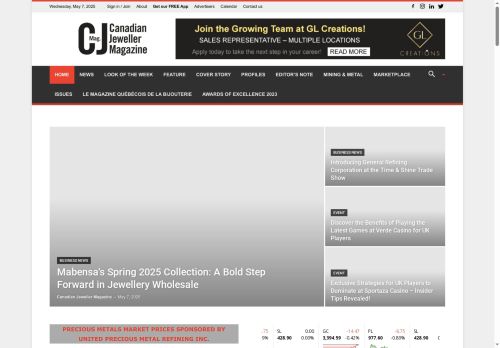 canadianjeweller.com capture - 2025-05-07 19:16:46