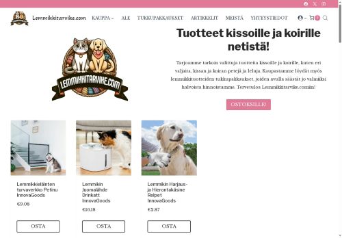 lemmikkitarvike.com capture - 2025-05-07 21:50:25