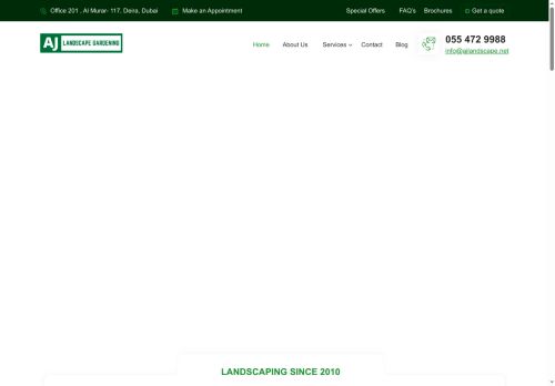 ajlandscape.net capture - 2025-05-07 22:28:13