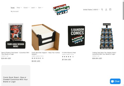 cardscomicstoys.com capture - 2025-05-08 00:05:15