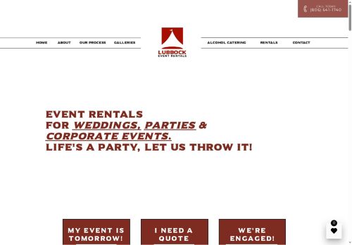 lubbockeventrentals.com capture - 2025-05-08 00:12:47
