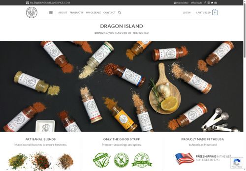 dragonislandspiceco.com capture - 2025-05-08 02:57:25
