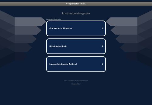 kristinnicoleblog.com capture - 2025-05-08 05:54:50