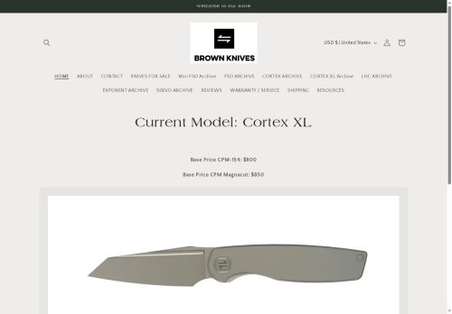 brownknives.com capture - 2025-05-08 07:52:10