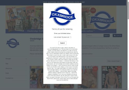 oxxbridgegalleries.com capture - 2025-05-08 08:13:44