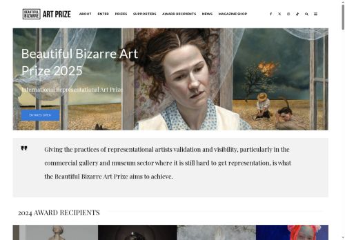 beautifulbizarreartprize.art capture - 2025-05-08 09:59:34