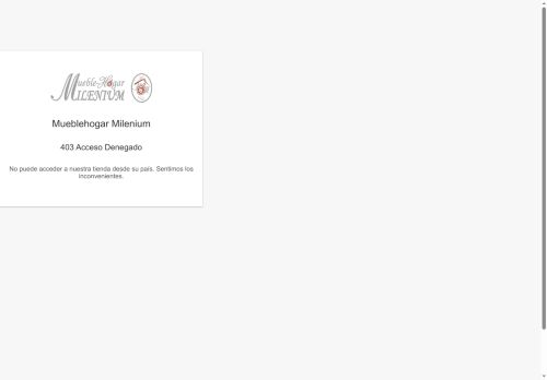 mueblehogarmilenium.es capture - 2025-05-08 10:59:33