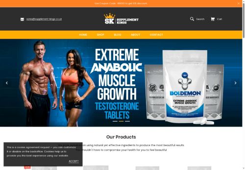 supplement-kings.co.uk capture - 2025-05-08 13:27:31