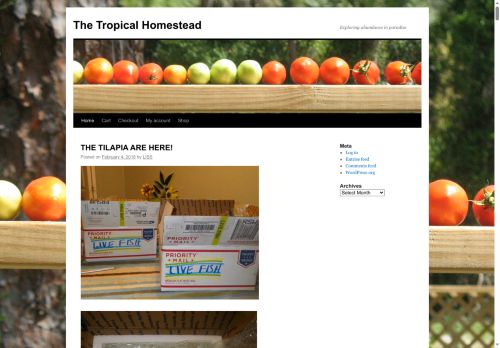 tropicalhomestead.net capture - 2025-05-08 14:04:57