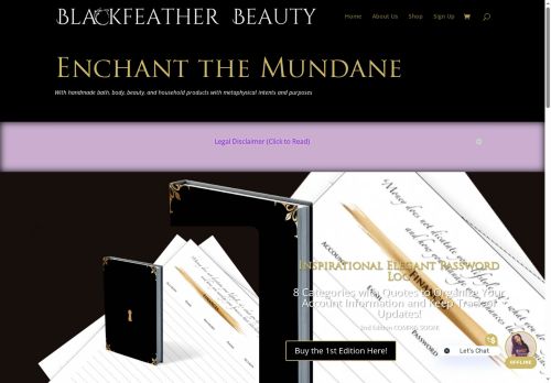 blackfeatherbeauty.com capture - 2025-05-08 14:32:57
