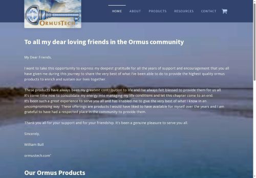 ormustech.com capture - 2025-05-08 14:32:57