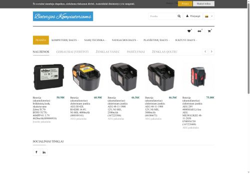 baterijoskompiuteriams.com capture - 2025-05-08 16:45:59