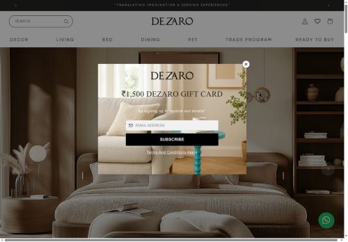 dezaro.com capture - 2025-05-08 18:40:16