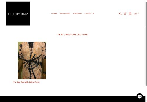 shopfreddydiaz.com capture - 2025-05-08 19:04:57