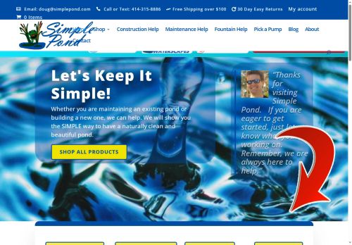 simplepond.com capture - 2025-05-08 20:24:42