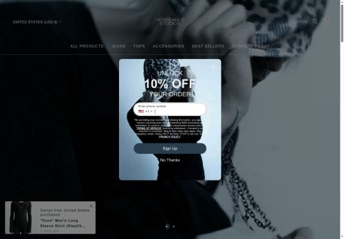 vengeancestudios.store capture - 2025-05-08 23:06:42