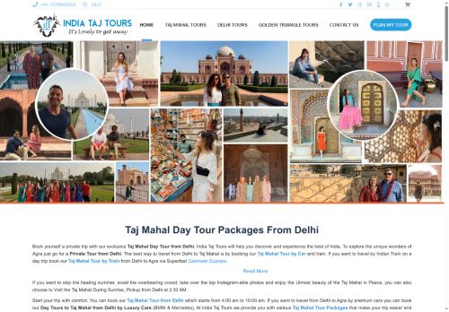 indiatajtours.com capture - 2025-05-09 01:54:48