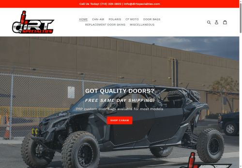 dirtspecialties.com capture - 2025-05-09 02:37:12