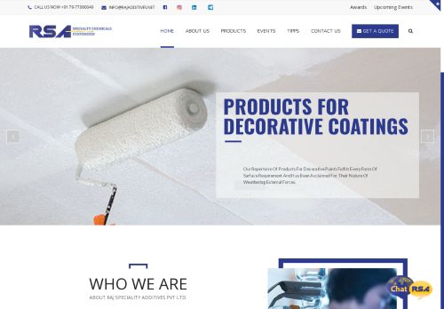 rajadditives.net capture - 2025-05-09 06:10:56