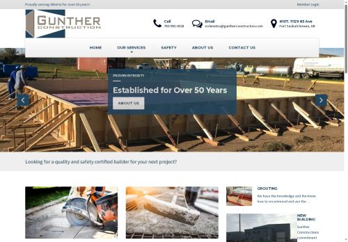 guntherconstruction.com capture - 2025-05-09 09:01:14