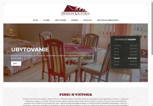 penzion-victoria.sk capture - 2025-05-09 09:31:06