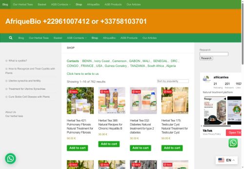 afriquebio.com capture - 2025-05-09 10:03:37