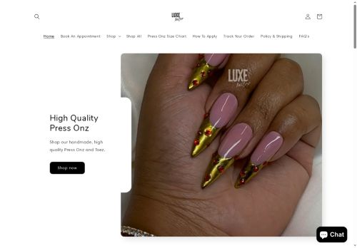 luxenailzz.com capture - 2025-05-09 10:15:56