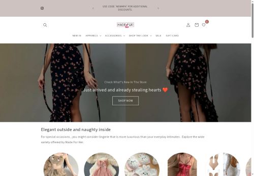 madeforherlabel.com capture - 2025-05-09 11:40:14