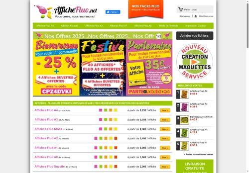affichefluo.com capture - 2025-05-09 12:01:50