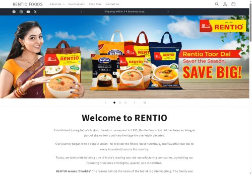 rentiofoods.com capture - 2025-05-09 13:07:20