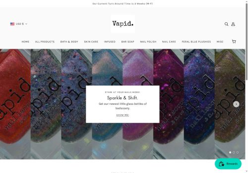 vapidlacquer.com capture - 2025-05-09 14:05:26