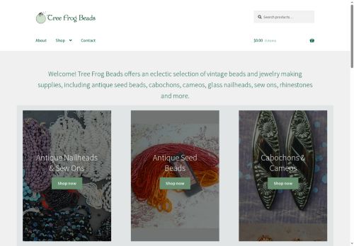 treefrogbeads.com capture - 2025-05-09 14:51:09