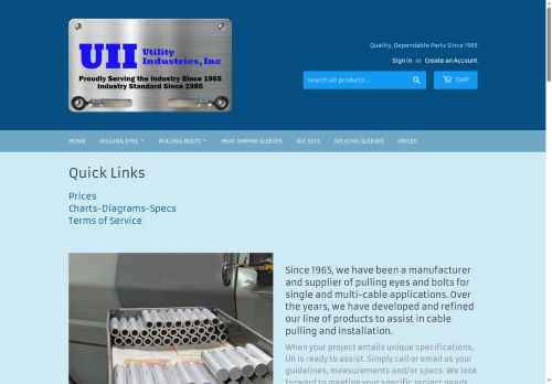 utilityindustries.com capture - 2025-05-09 16:05:24