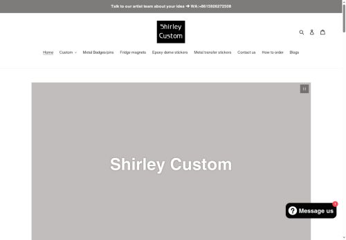 shirleycustom.com capture - 2025-05-09 16:36:18
