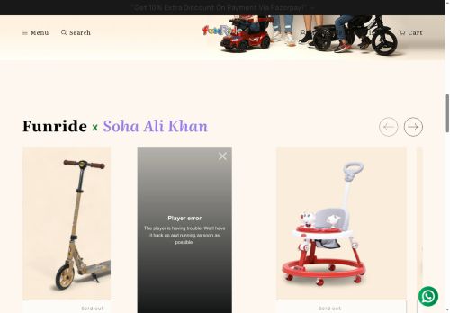 funridetoys.com capture - 2025-05-09 20:30:33