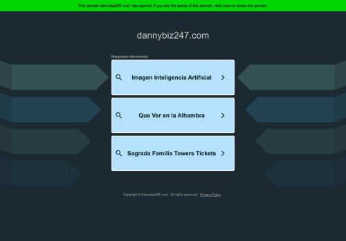 dannybiz247.com capture - 2025-05-09 21:17:54