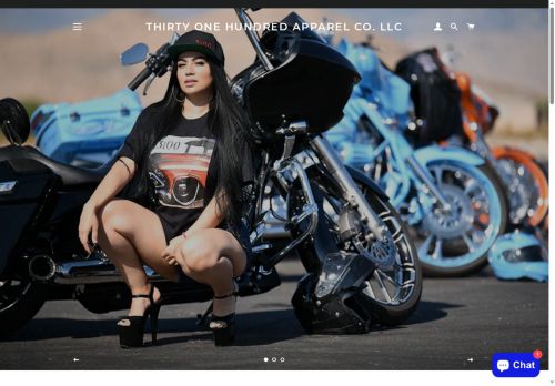 thirtyonhundredapparel.com capture - 2025-05-09 21:28:30